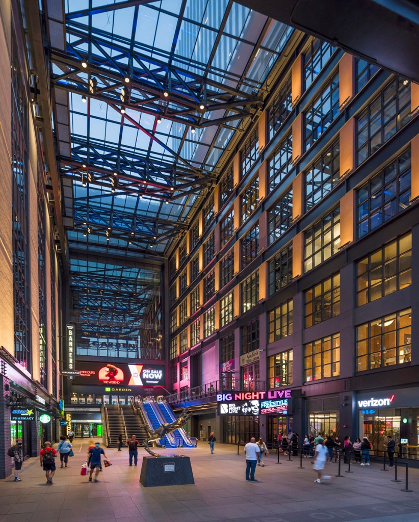 The Hub on Causeway in Boston incorporates office, residential and hotel space. It is also located near several public transportation and entertainment options. Image by Anton Grassi Photography, courtesy of Gensler