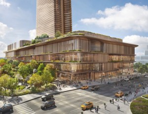 A rendering of Hudson Yards West. Image courtesy of Related Cos. and Wynn Resorts