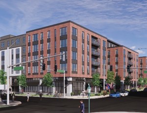 A rendering of LOCAL on Delmar planned for University City, Mo., in the St. Louis market.