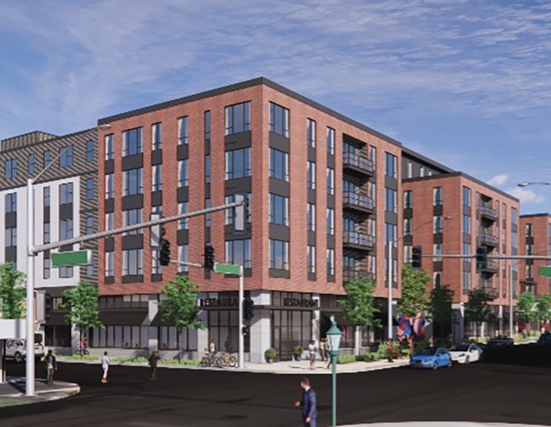 A rendering of LOCAL on Delmar planned for University City, Mo., in the St. Louis market.