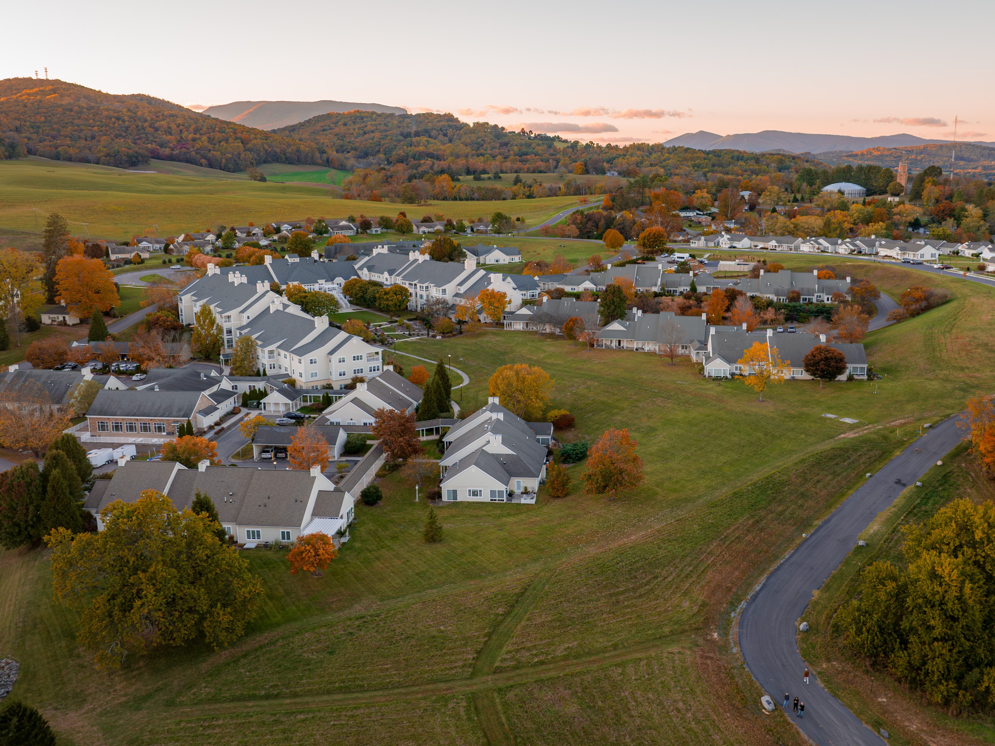 Aerial image of Kendal at Lexington
