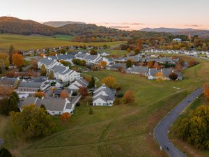 Aerial image of Kendal at Lexington