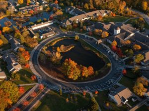 Aerial image of Kendal at Oberlin in Ohio