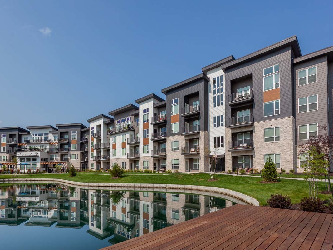 Exterior shot of the Donovan, a multifamily community in Lee's Summit, Mo.