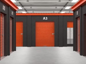 Self storage units