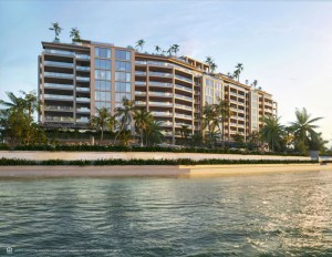 Six Fisher Island rendering. Image courtesy of The Related Group