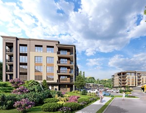 A rendering of Catalyst Biltmore Village in Asheville, N.C.