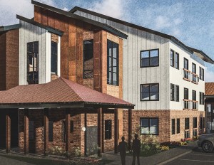 A rendering of Rifle Apartments in Colorado
