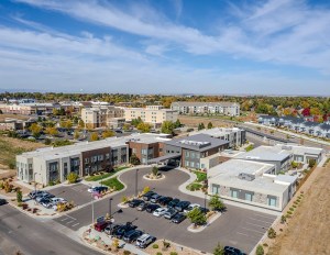 The Lodge at Greeley is about 55 miles northeast of Denver.