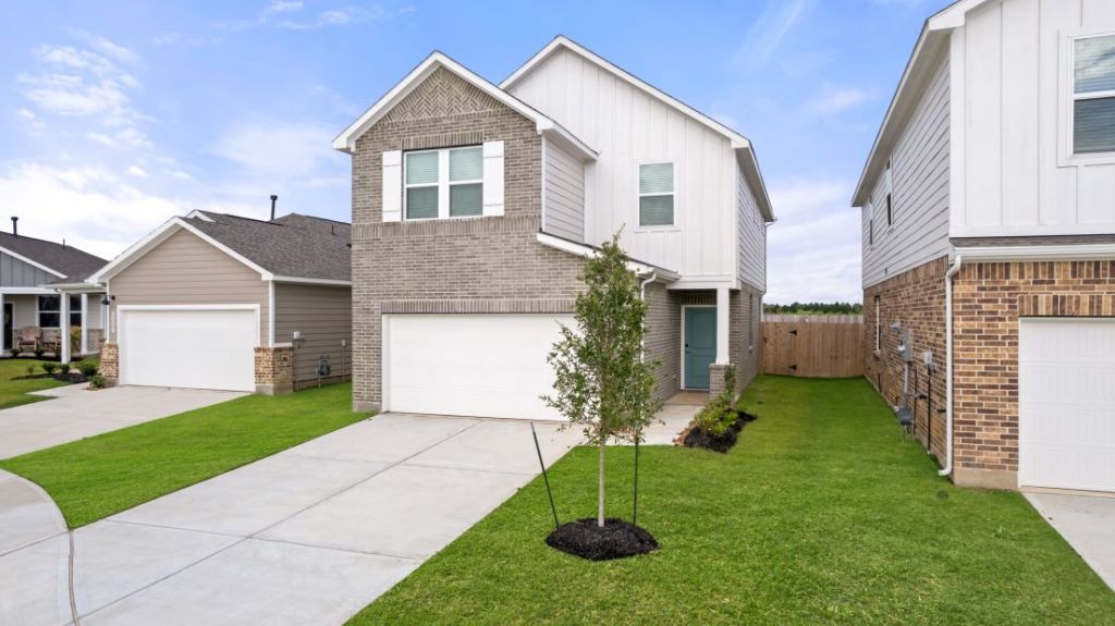 Close-up of unit within the Katy Legacy community in Houston, Texas