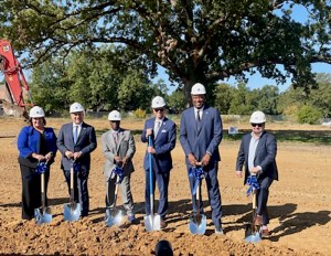 The Annex Group breaks ground for student housing at the University of Memphis.