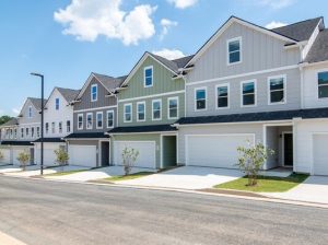 Exterior shot of Summerwell Parkway Village, a single-family rental community in Union City, Ga.