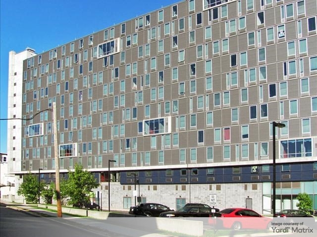 Exterior shot of The Avery in Philadelphia.