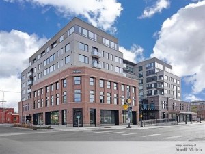 Exterior shot of The Lydian in Denver.