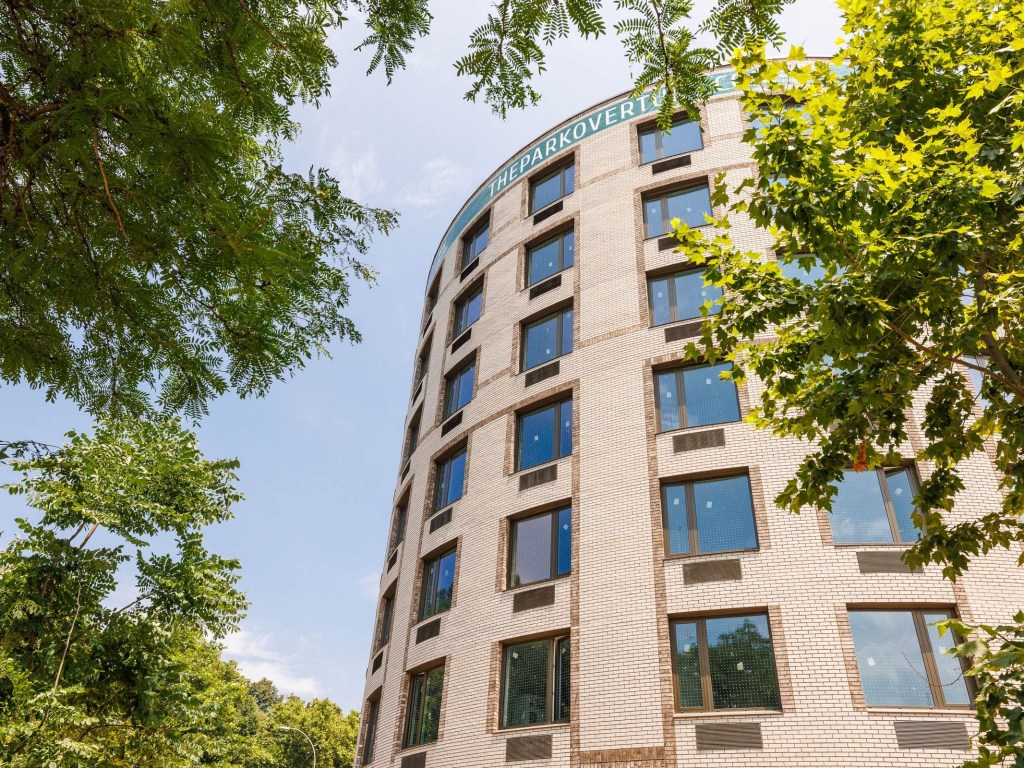 The ParkOverture, apartment building overlooking Fort Tryon Park in Upper Manhattan.