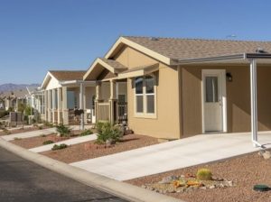 The Reserve at Fox Creek is a 311-homeiste mobile home community in Bullhead City, Ariz.