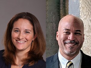 Caitlin Sugrue Walter, vice president of research, and Bernard Fulton, vice president for housing policy and regulation