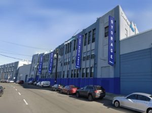 Exterior of Storage Blue in Newark, N.J.