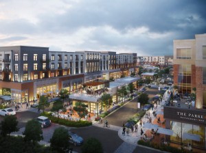 Rendering of Medley, an upcoming mixed-use development in Johns Creek, Ga.
