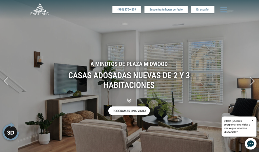 Sarah Randolph, RKW Residential’s director of marketing technology believes that considering non-English speakers is a common pitfall when it comes to accessibility and advises marketers to offer language options prominently on the website.