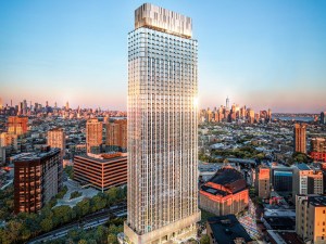 Rendering of Artwalk Towers' first phase. The community will rise in Jersey City, N.J.