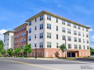 Exterior shot of Manassas Station Apartments in Manassas, Va.
