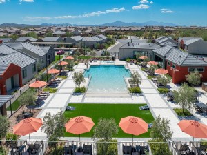 Shot of Moderne at Rocking K's amenity package. The property is in Vail, Ariz.