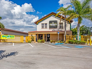 Exterior shot of one of the self storage properties acquired by Andover Properties