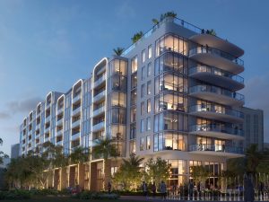 Rendering of Sixth & Rio, a condominium development underway in Fort Lauderdale, Fla.