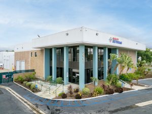Exterior shot of the AAA Quality Self Storage facility in Tustin, Calif.