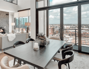 California renters cherish private outdoor spaces like patios or balconies, such as this private outdoor space.