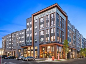 Exterior shot of Ivy and Green in Hackensack, N.J.