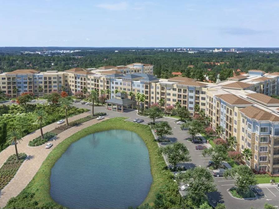 Rendering of Anchor at Gulf Harbors, an affordable development by Dominium in New Port Richey, Fla.