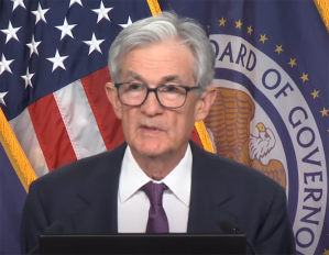 Fed Chair Jerome Powell speaks at the Dec. 18 FOMC press conference.