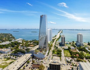A rendering of the mixed-use project, Tower 36, in Miami.