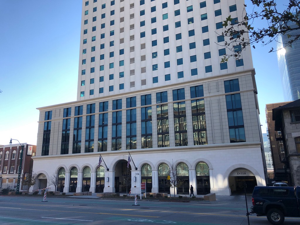 Formerly known as South Temple Tower, Hines’ Salt Lake City asset was built in 1966 as the University Club Building. It was the tallest skyscraper in downtown Salt Lake City until the 1970s. Image courtesy of Hines