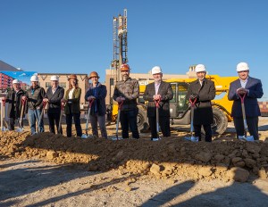 The groundbreaking at LOCAL on Delmar