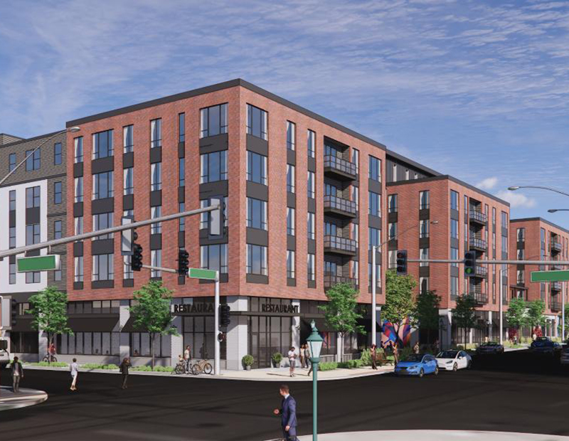 A rendering of LOCAL on Delmar in University City, Mo.