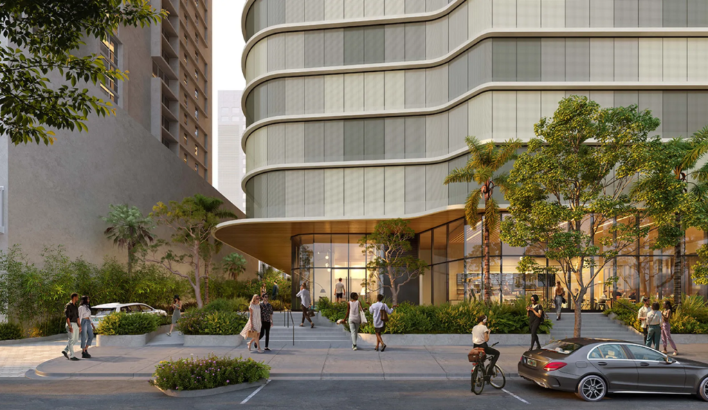 A rendering of Brickell Starlite in Miami.