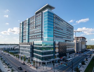 UnionWest at Creative Village, the mixed-use student housing tower for the University of Central Florida and Valencia College located in downtown Orlando.