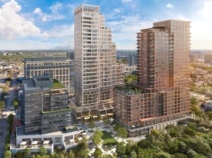 The 1 million square-foot Knox Street Development in Dallas. Image courtesy of Trammell Crow Co./High Street Residential