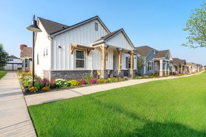 A photo of one of Christopher Todd’s recently-acquired build-to-rent communities.