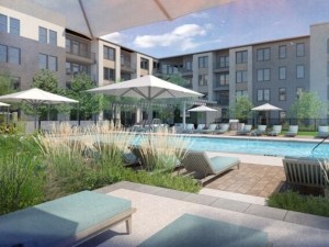 Exterior shot of Meryl Street, a 340-unit mixed-income project in Anna, Texas.