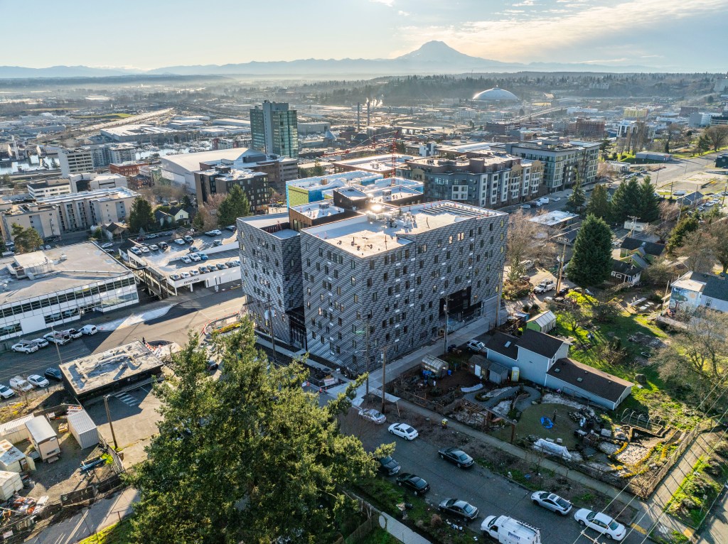 A photo of The Moraine, a 160-unit affordable community in Tacoma, Wash