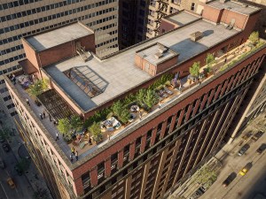 The top floor at 79 W. Monroe in Chicago