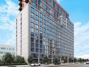 A photo of Longview, the latest mixed-use project to open in Gowanus.