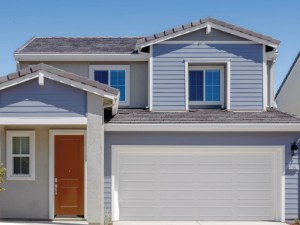Exterior shot of one of Tricon Sunridge's homes. The BTR community is in Rancho Cordova, Calif.