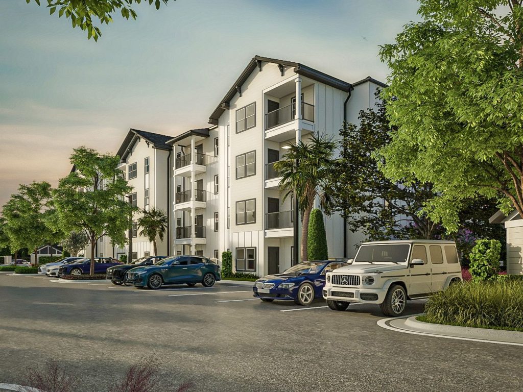 A rendering of Alton Palmetto, taking shape in a high-growth market on Florida's Gulf Coast.