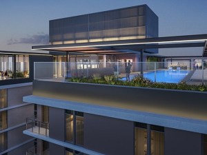 Exterior shot of Astria Tempe, a 380-unit student housing community in Tempe, Ariz.