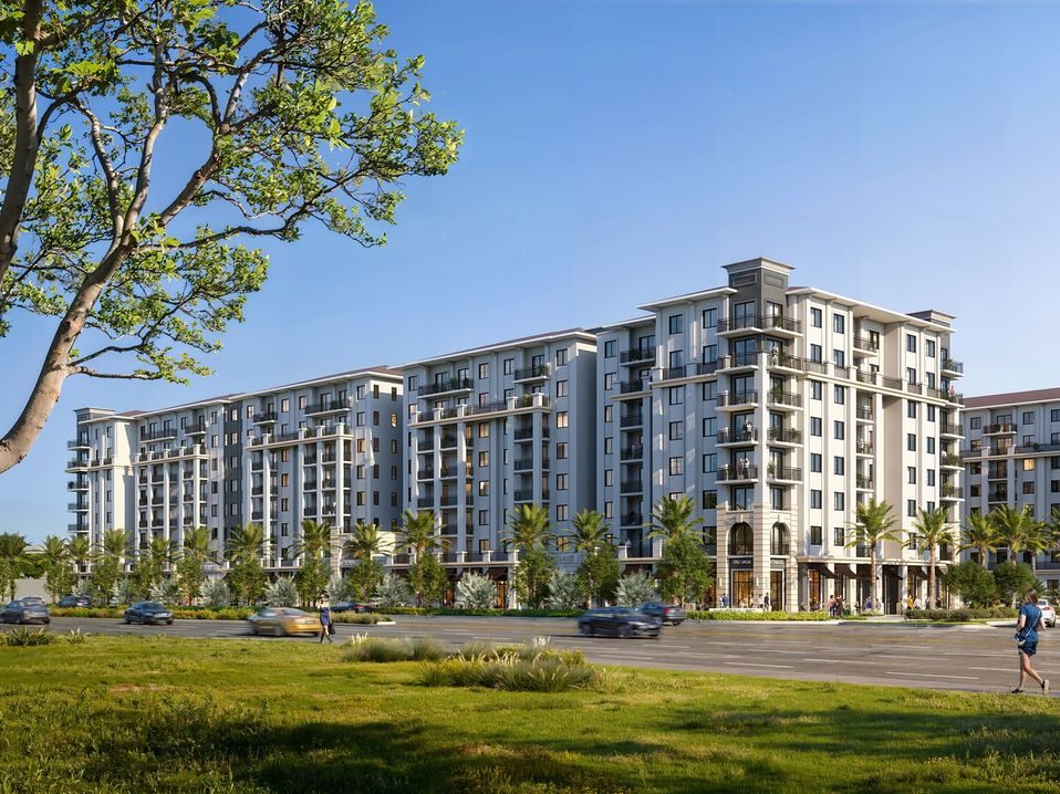 A rendering of Link at Boca, a transit-oriented project located in Boca Raton